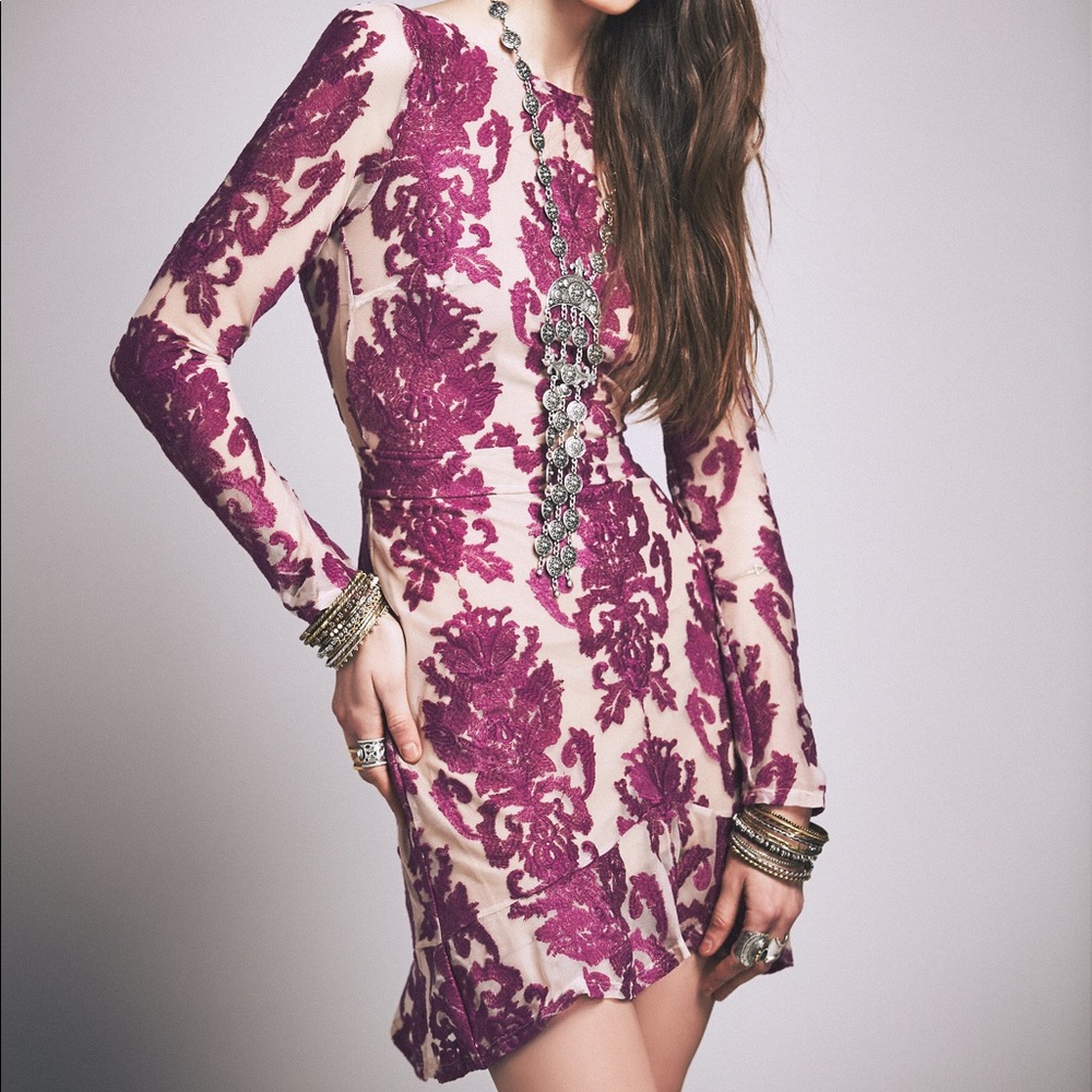 For Love And Lemons Night To Remember Mini Dress